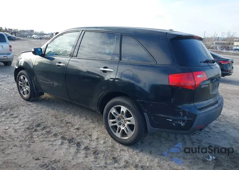 2009 Acura Mdx Technology Package z USA, uszkodzony, nr VIN 2HNYD28479H502386